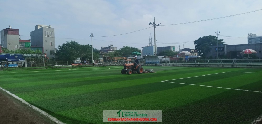 Cung cấp và thi công cỏ nhân tạo sân bóng đá tại Nghệ An