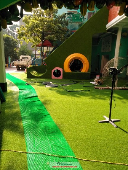 cung cấp và thi công cỏ nhân tạo sân vườn tại Tuyên Quang